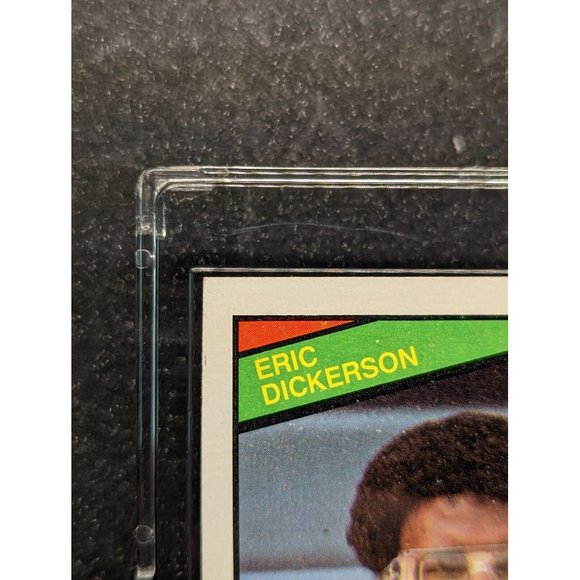 ERIC DICKERSON Rookie Auto 1984 Rookie Card #280 RC Rams - Picture 6 of 9